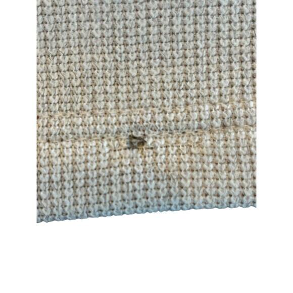 SPYDER ProWeb SPFFD093-275 1/4 Zip Hoodie Mens Sz Large Oatmeal Black knit - Picture 6 of 7